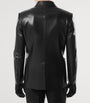 TOM FORD Black Lambskin Single-Breasted Blazer