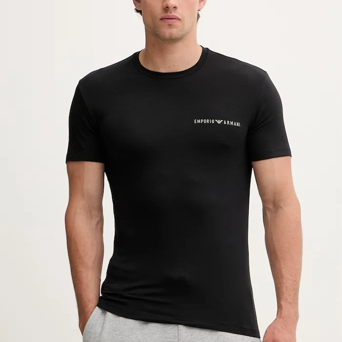 Emporio Armani Underwear тениска basic мъжка с вискоза 2 броя