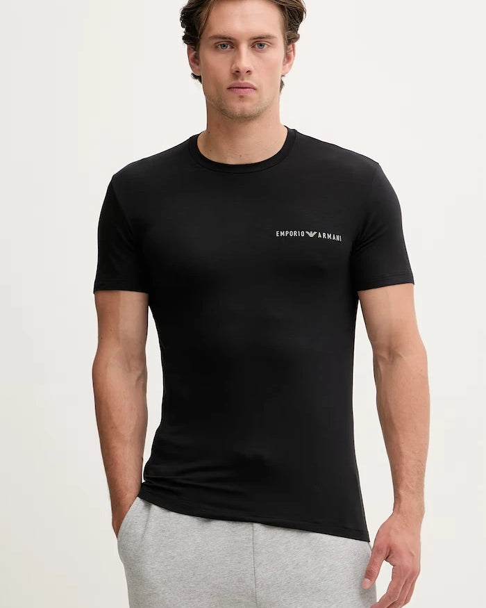 Emporio Armani Underwear basic erkek viskoza tişört 2 adet