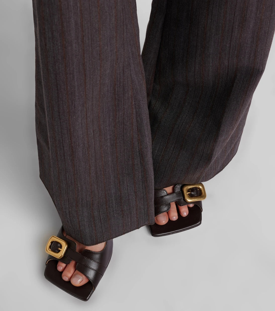 Bottega Veneta - Leather mules