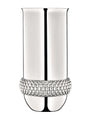 Christofle Silver-Plated Perles Vase (29cm)