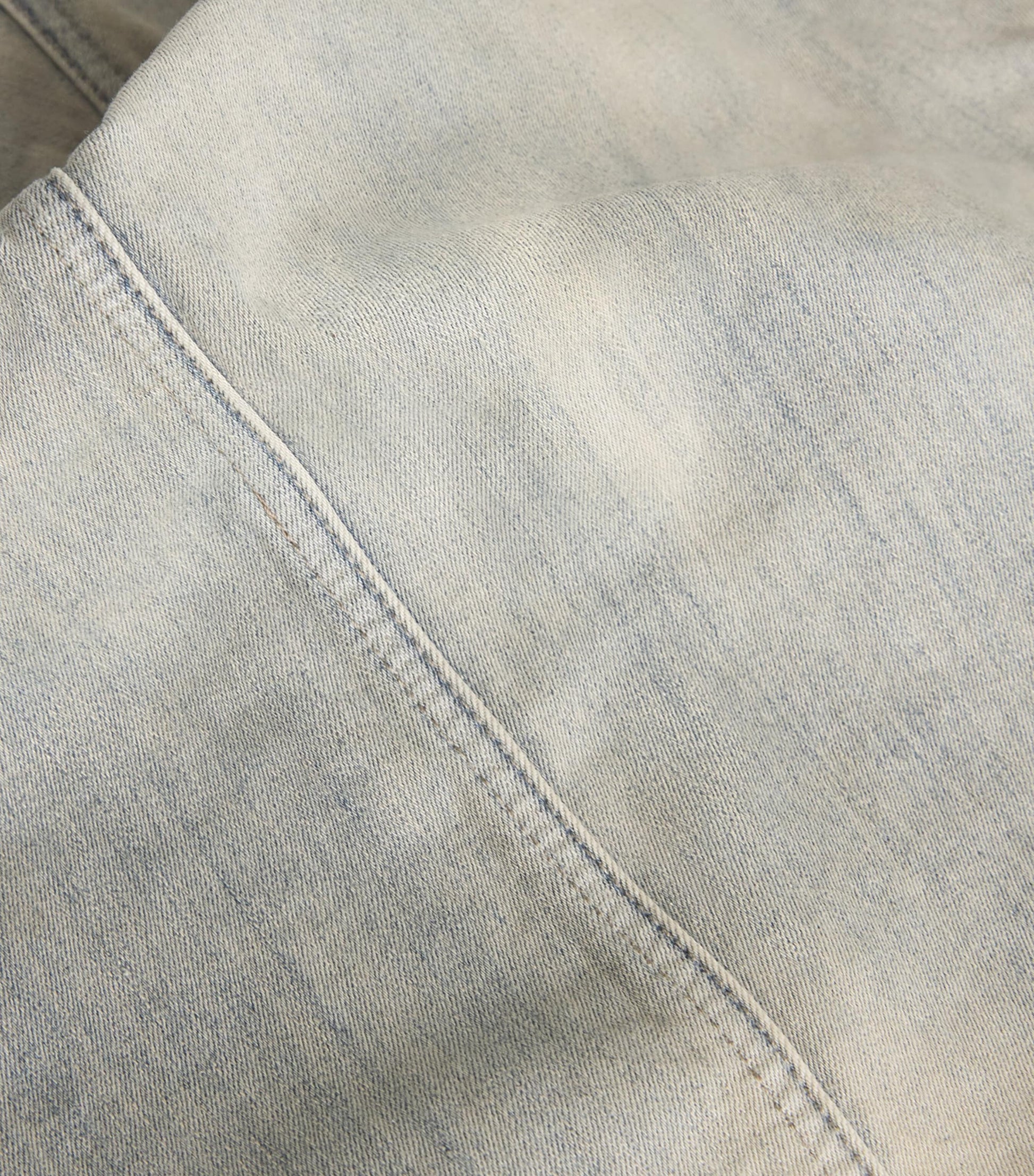 Rick Owens Blue Denim Shroud Top