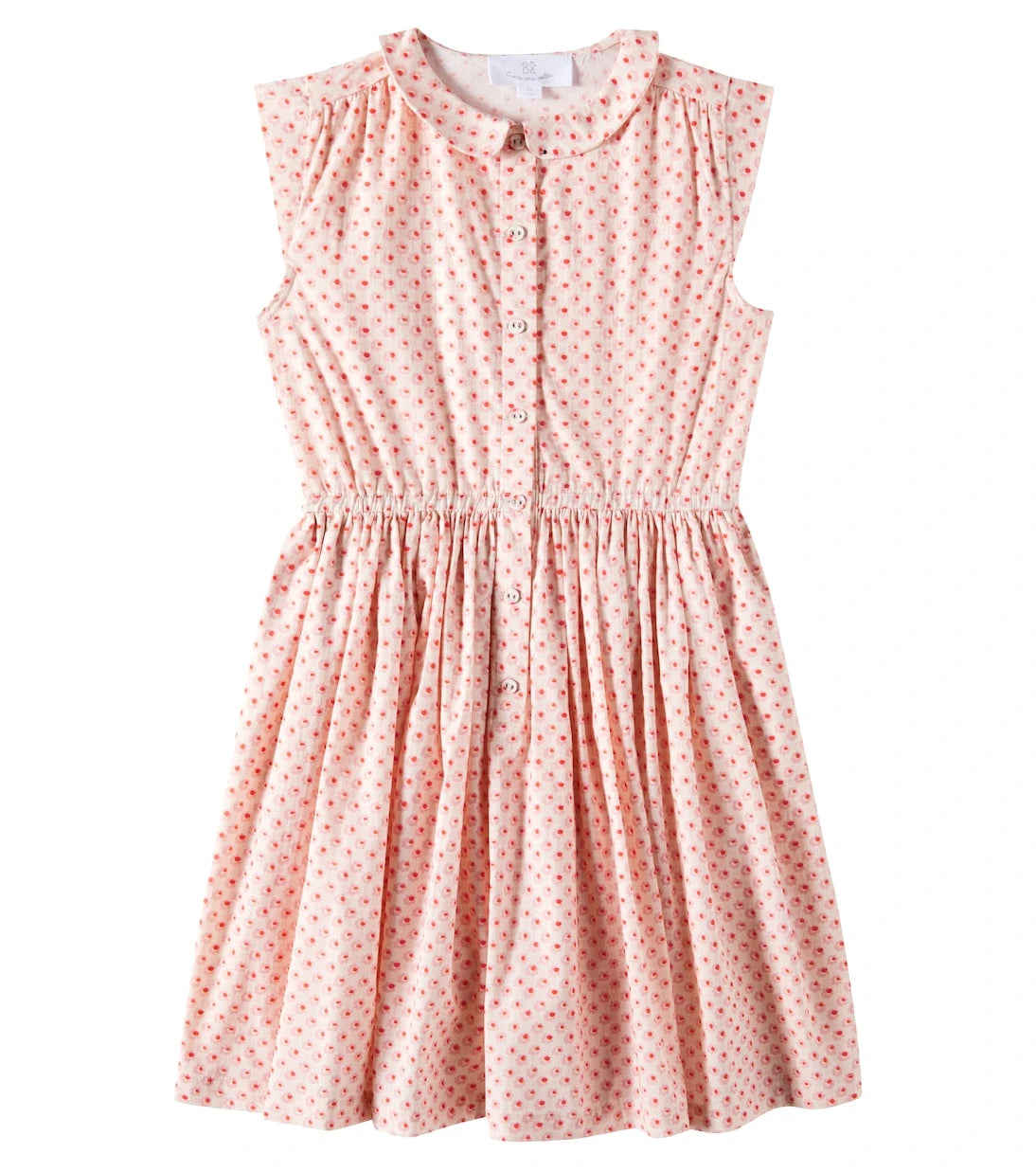 C'era Una Volta - Ines polka-dot cotton dress