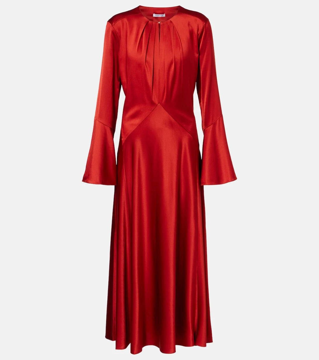 Veronica Beard - Ezri silk-blend satin midi dress