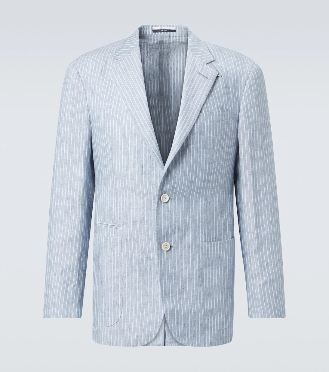 Dunhill - Striped linen-blend blazer