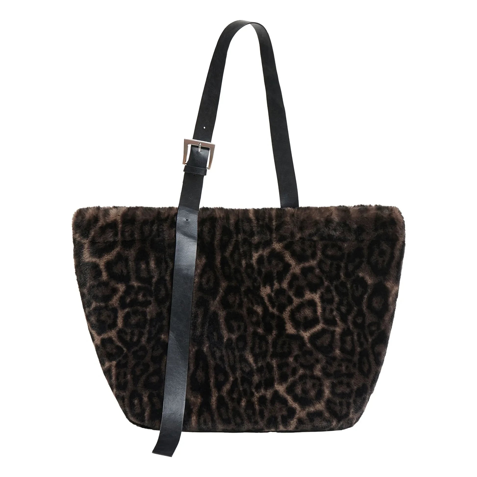 Apparis - Esti Leopard Bag Recycled Fiber | Brown