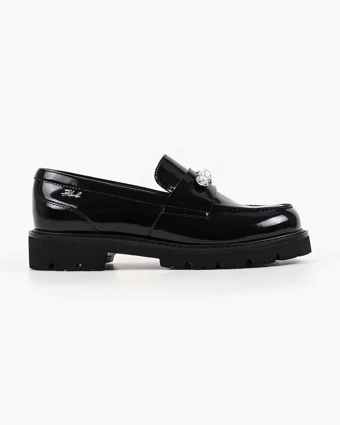 Karl Lagerfeld kadın deri loafer Lowell