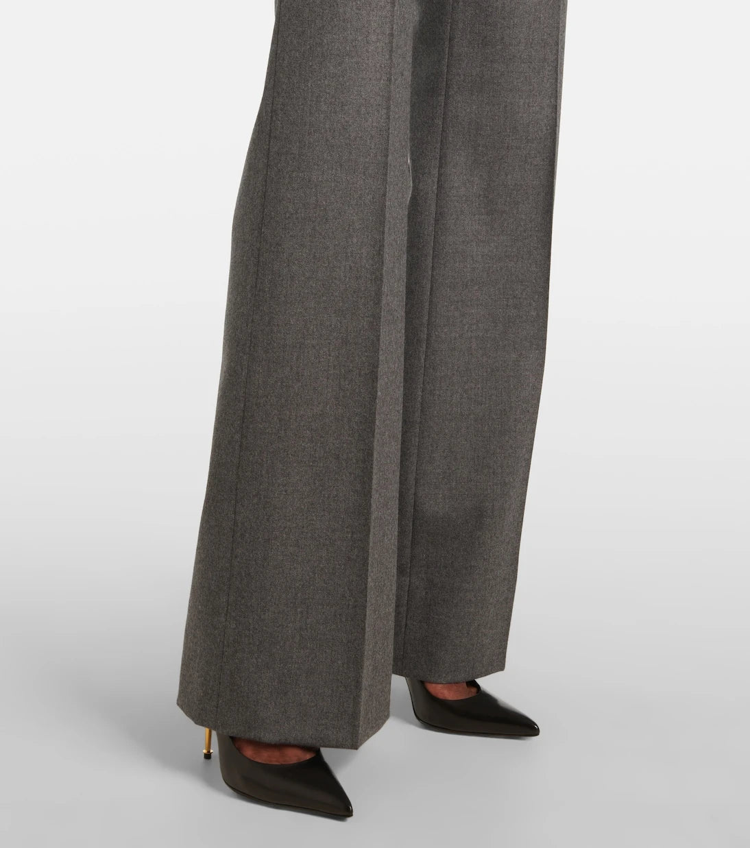 Tom Ford - High-rise wool twill bootcut pants