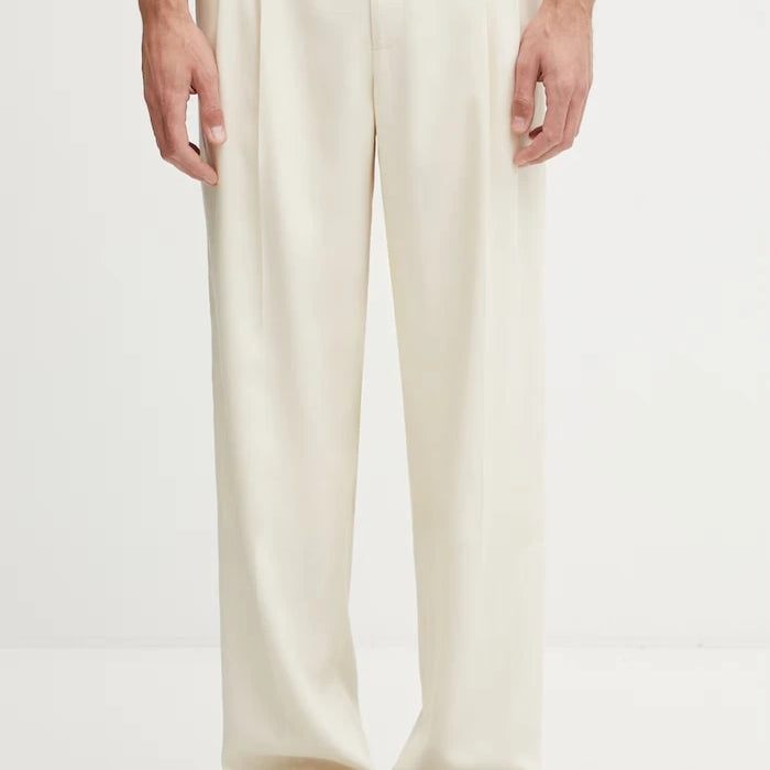 Drôle de Monsieur resmi erkek viskon pantolon Golfeur