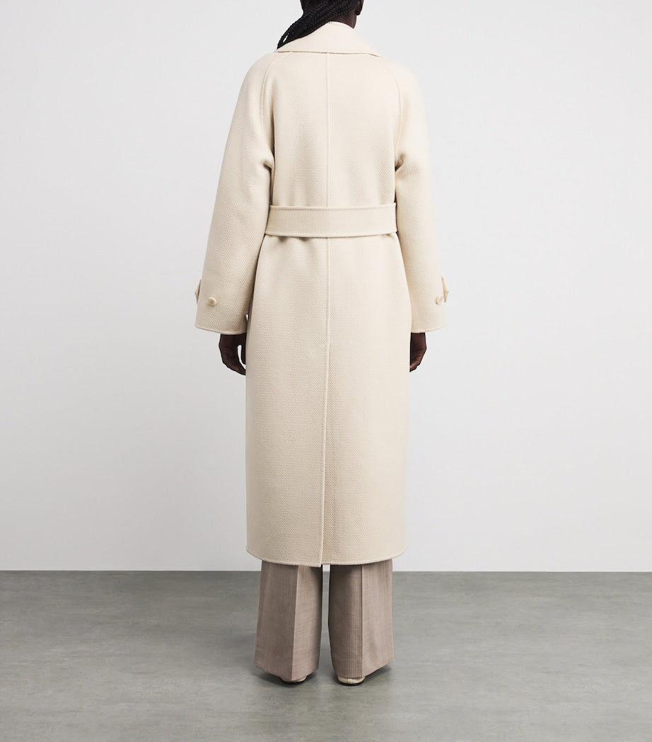 Multi Virgin Wool Navarre Linear Coat