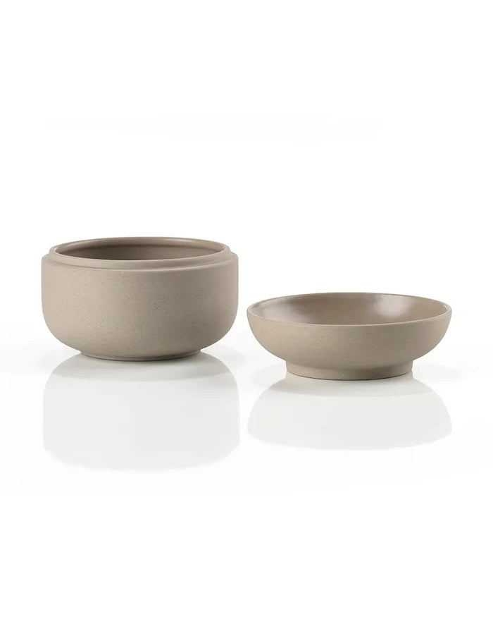 Zone Denmark taşçılıkten banyo kabı 10 x 7,5 cm