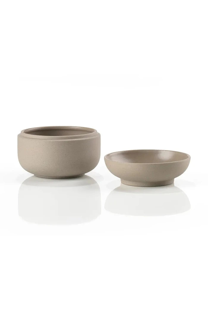 Zone Denmark taşçılıkten banyo kabı 10 x 7,5 cm