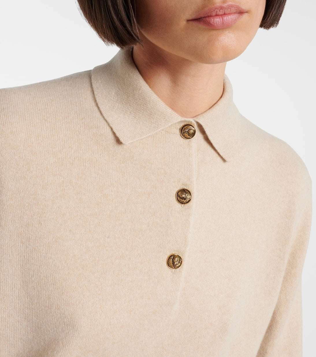 Loro Piana - Classic cashmere polo sweater