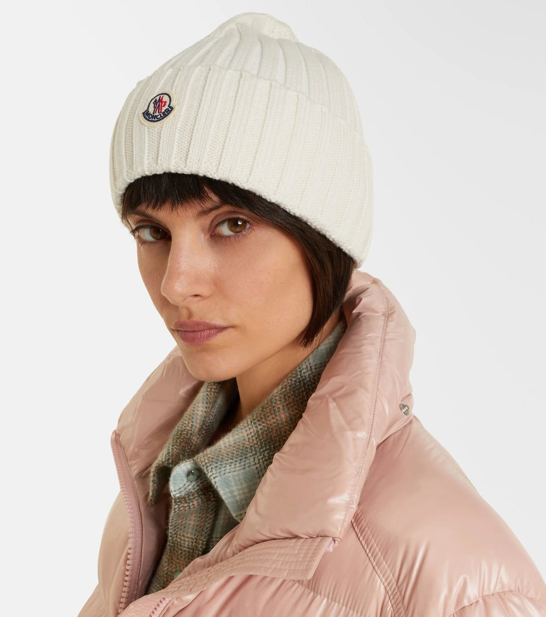 Moncler - Logo virgin wool beanie