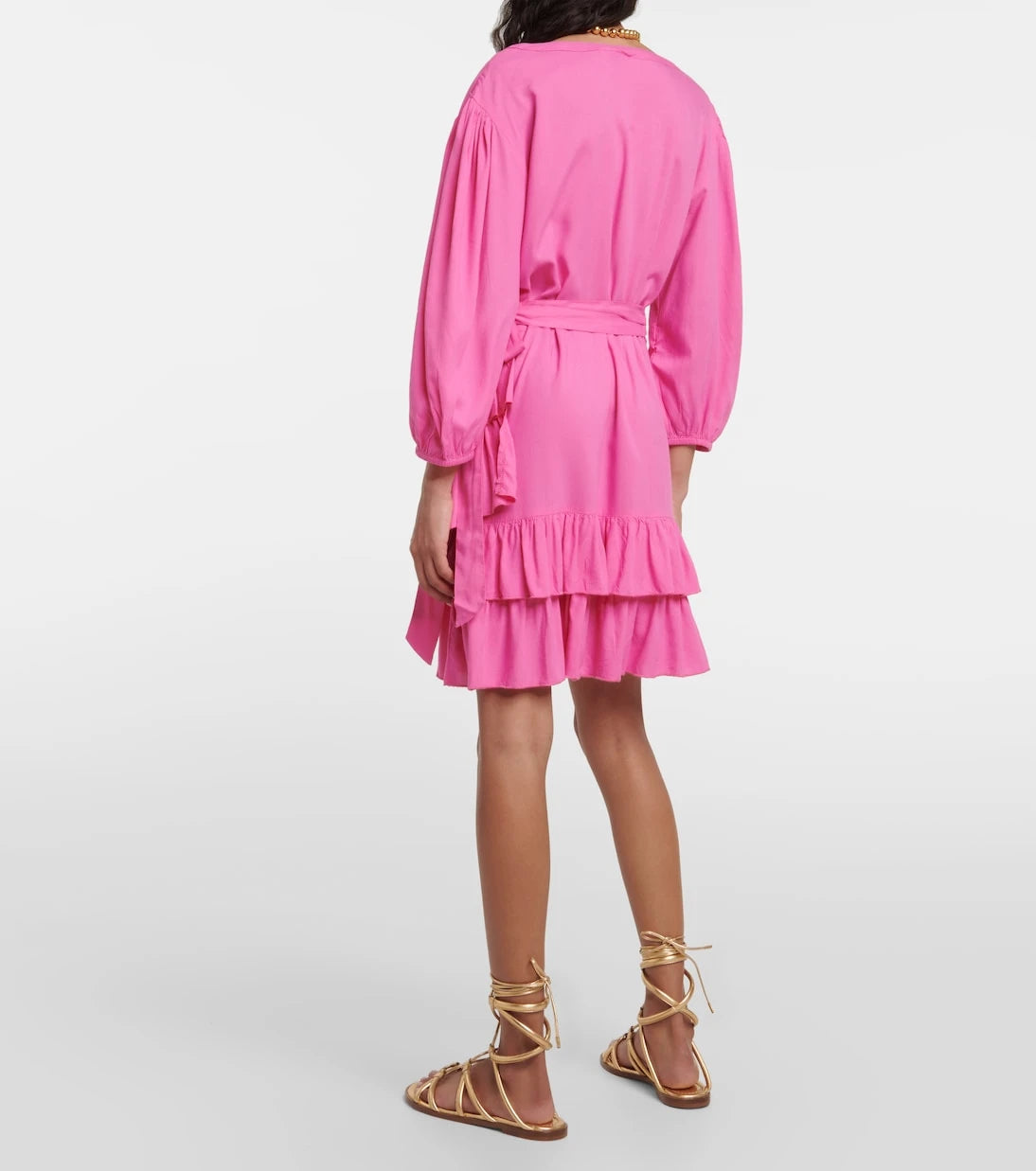 Melissa Odabash - Tabitha cotton wrap minidress