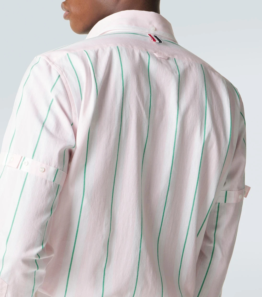 Thom Browne - Striped cotton shirt