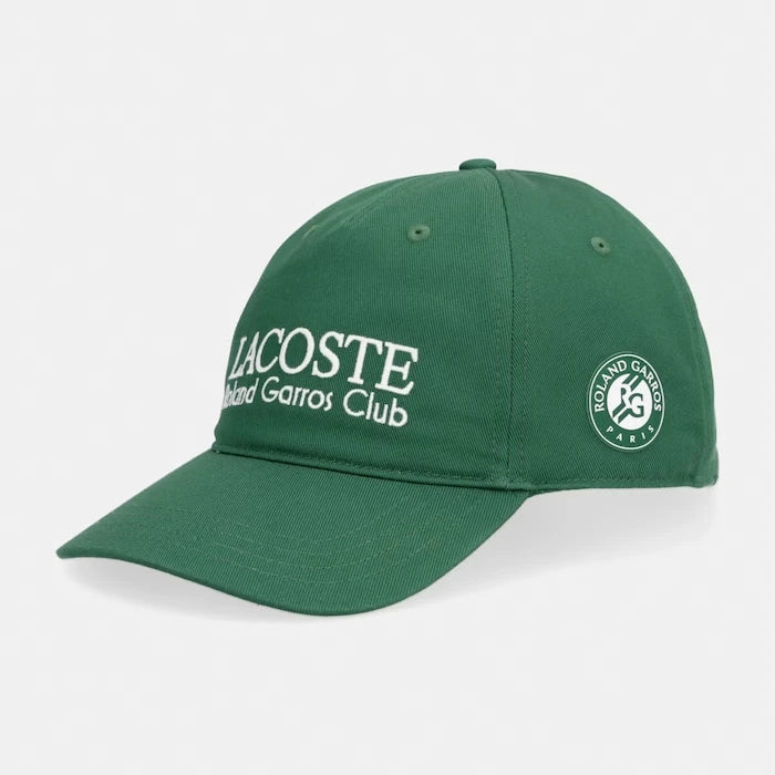 Lacoste шапка с козирка от памук