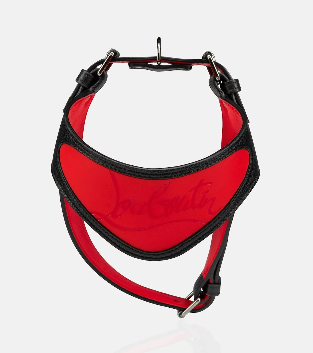 Christian Louboutin - Loubiharness M لجام جلد للكلاب