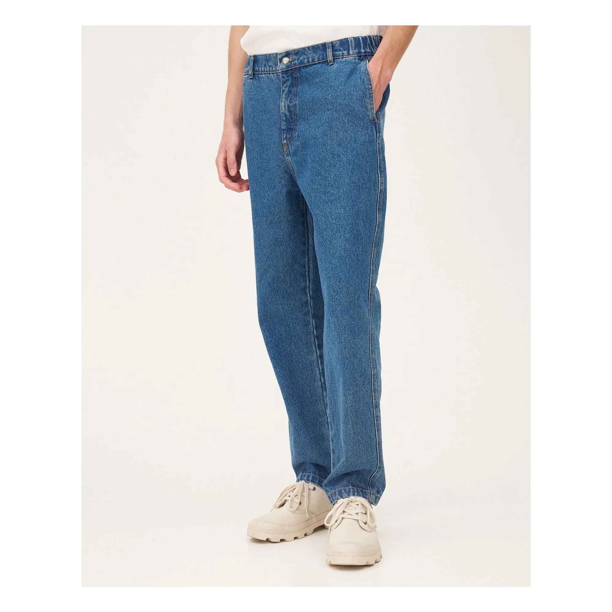 Noyoco - Calder Organic Cotton Jeans | Light Blue