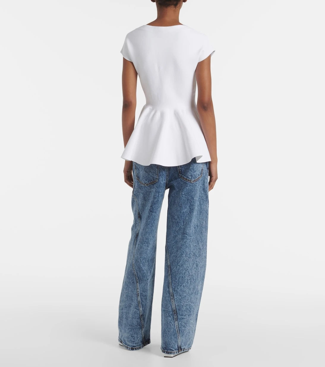 Alaïa - Peplum top