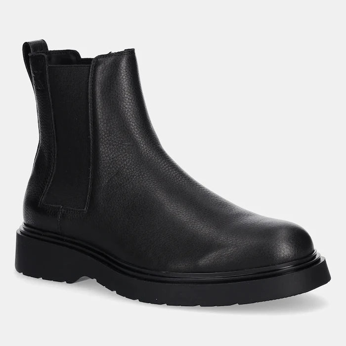 Кожени боти челси Calvin Klein COMBAT ESS CHELSEA BOOT LTH