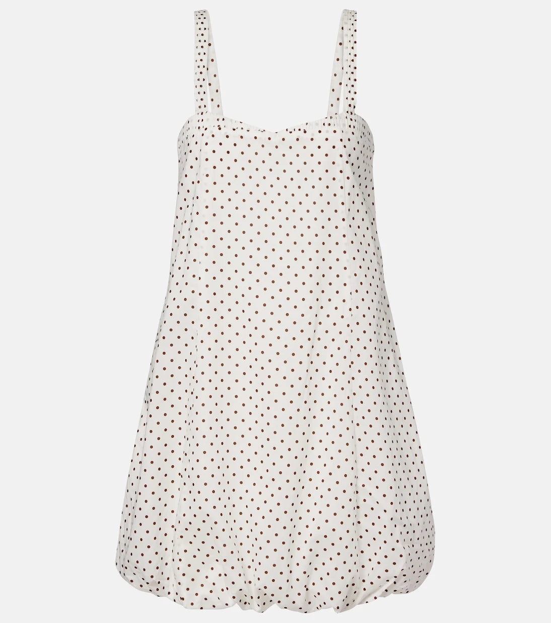 Posse - Sky polka-dot balloon minidress