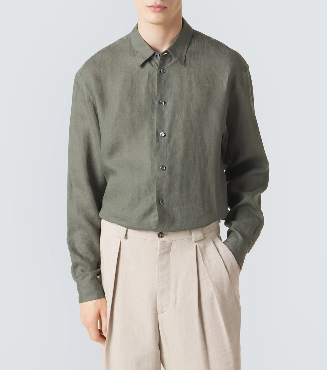 Giorgio Armani - Archivio linen shirt