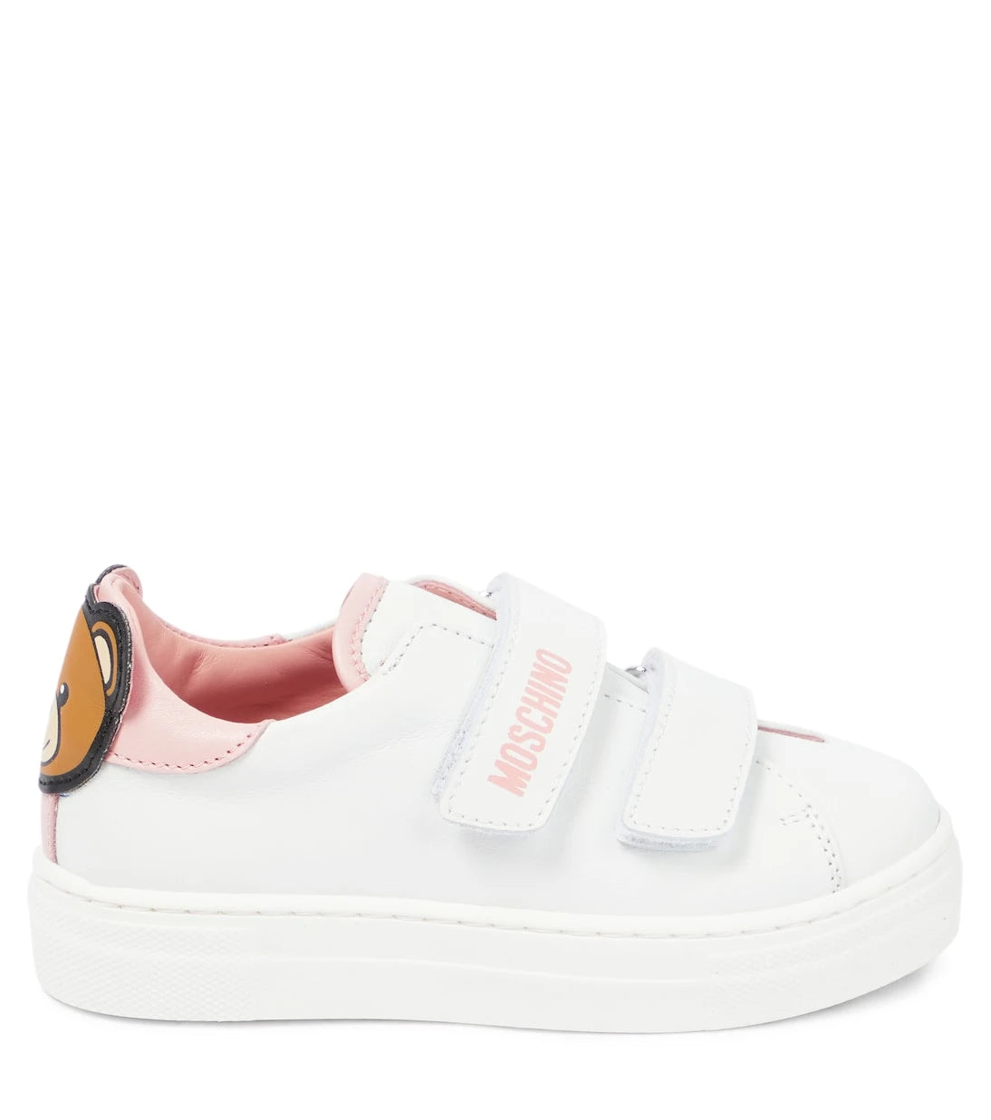 Moschino Kids - أحذية رياضية جلدية