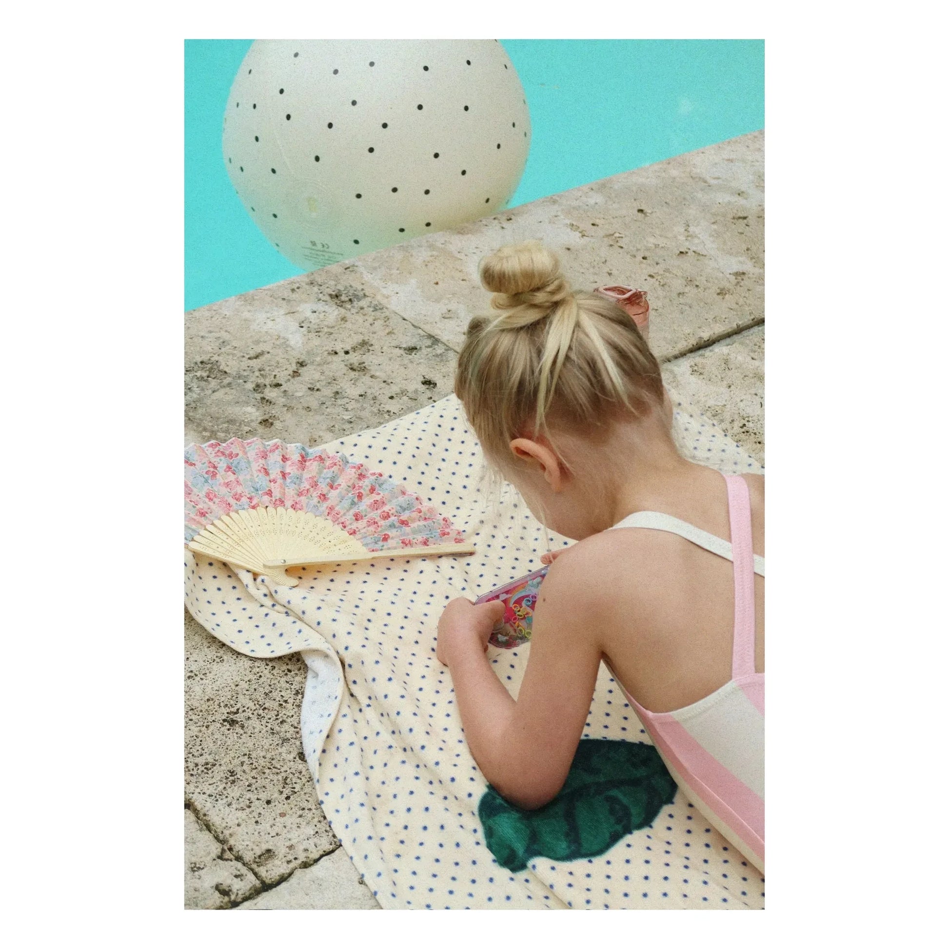 Konges Sløjd - Cherry beach towel | Beige