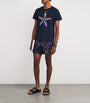 Disco Starfish Print Moorise Swim Shorts
