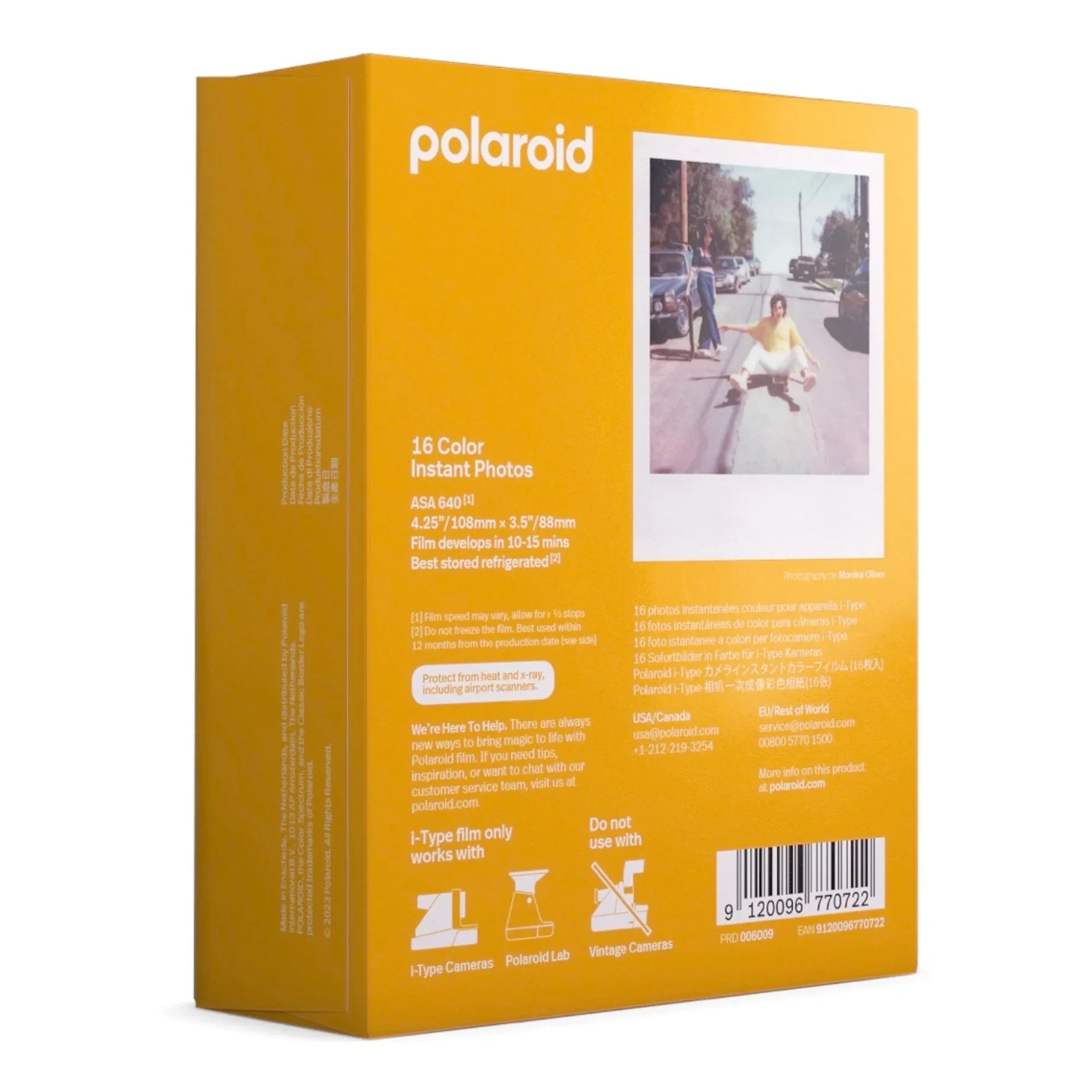 Polaroid - Polaroid Color Camera Film - Double Pack