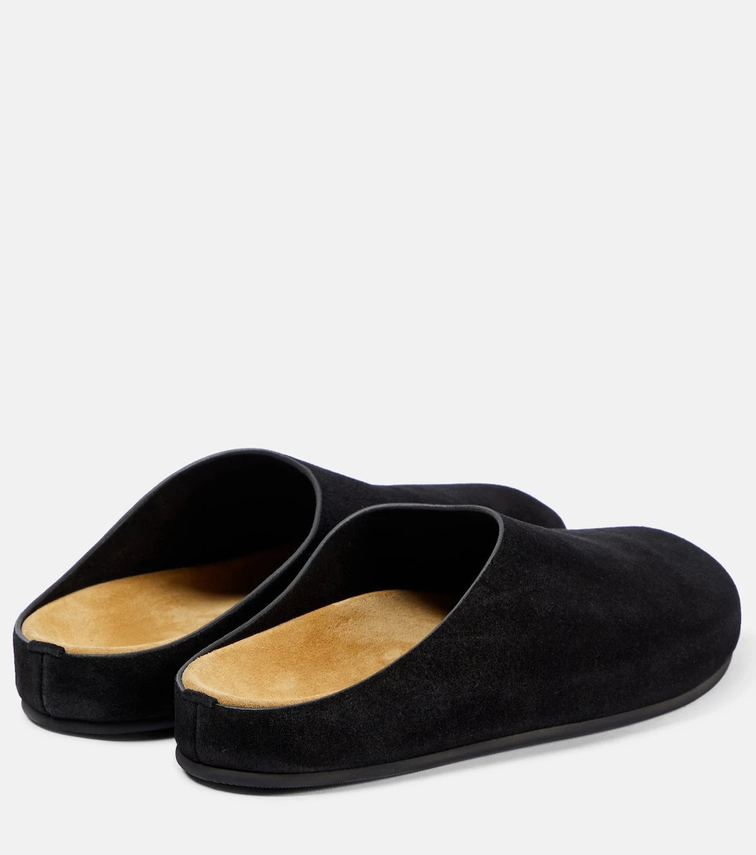 The Row - Hudson suede mules
