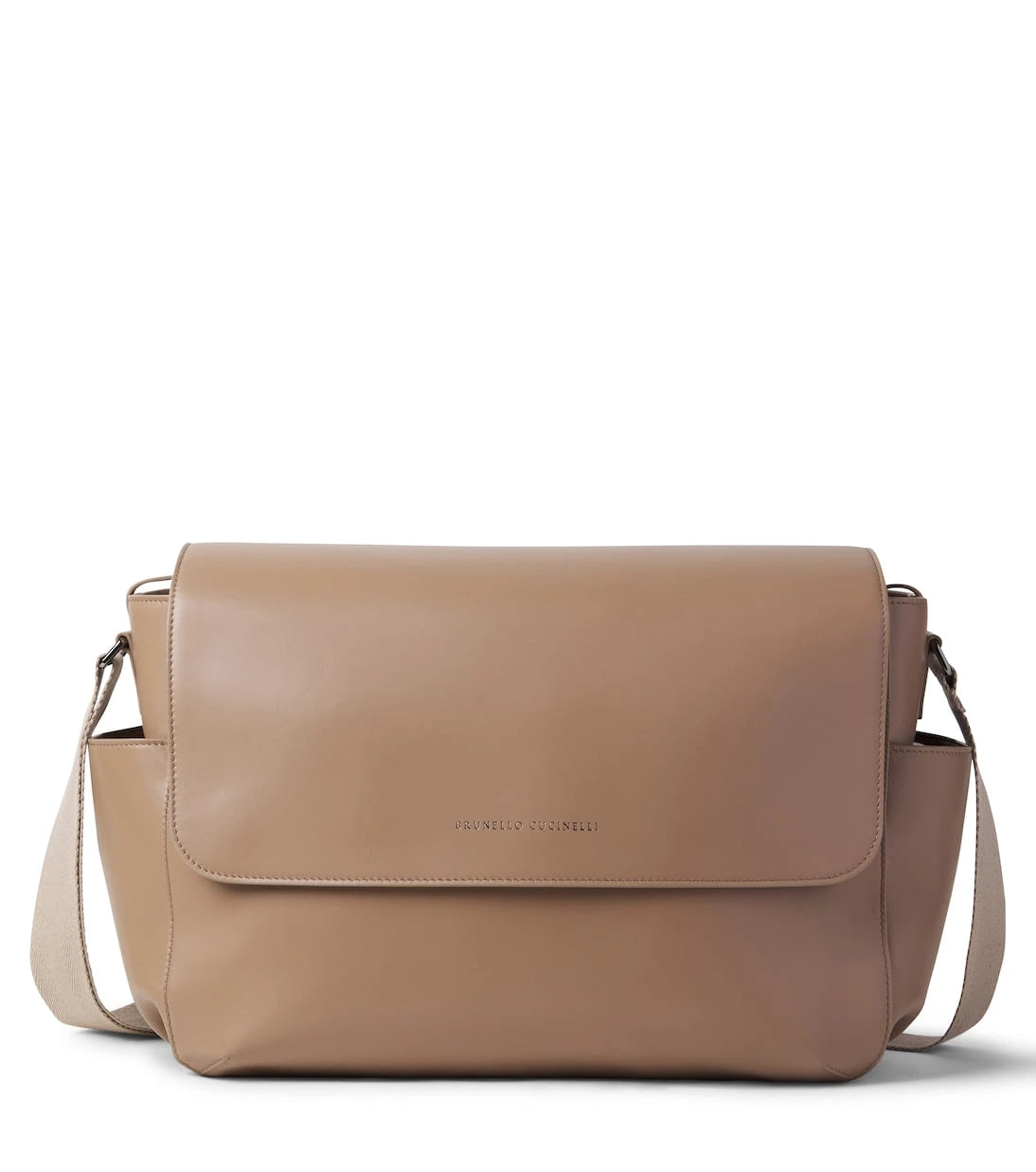 Brunello Cucinelli Kids - Baby leather changing bag