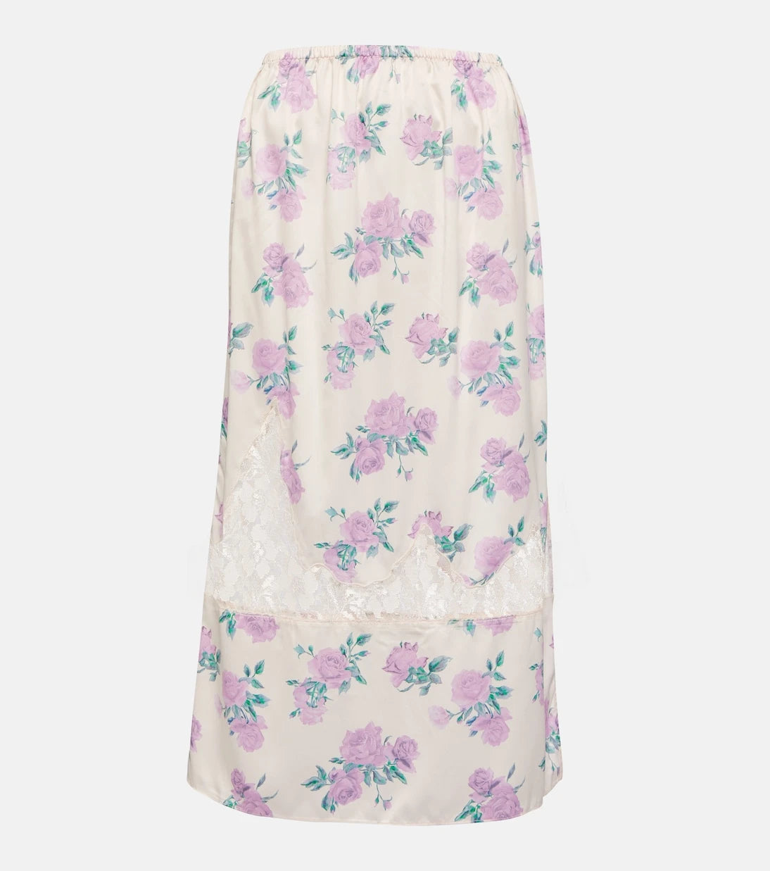 LoveShackFancy - Fayette floral midi skirt