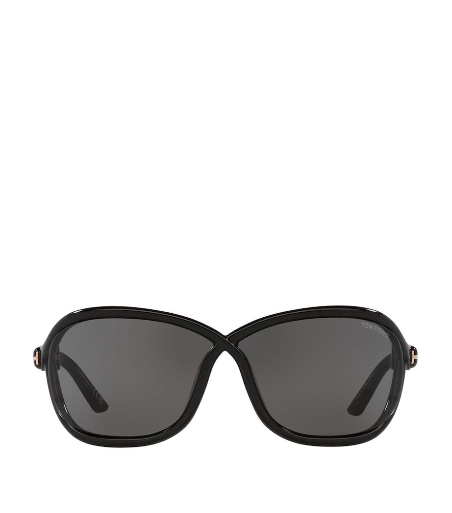 TOM FORD Black Injected 0TR001753 Sunglasses