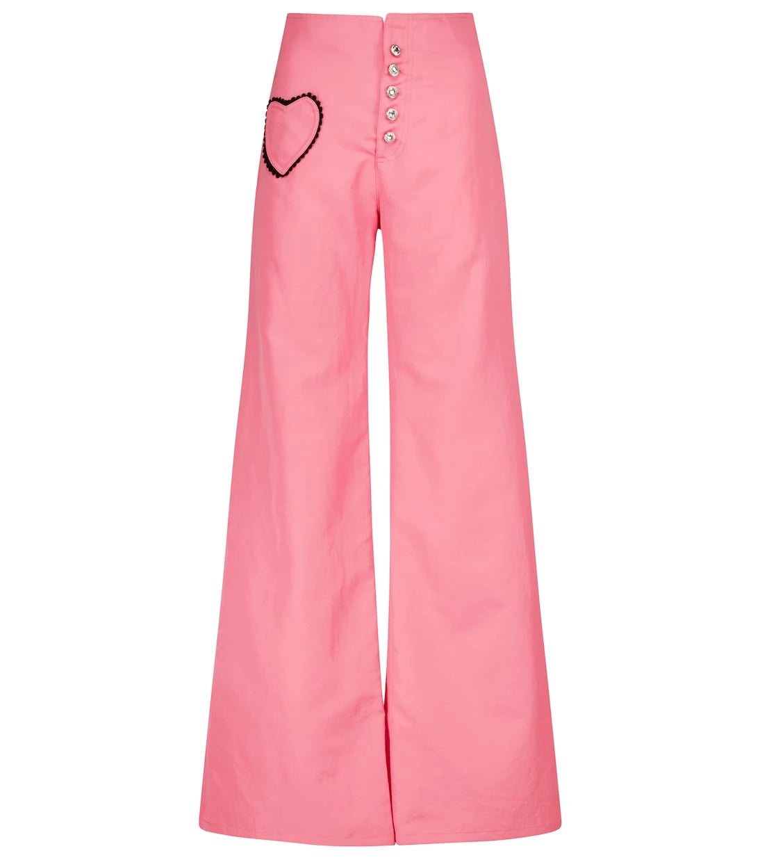 Rodarte - High-rise wide-leg twill pants