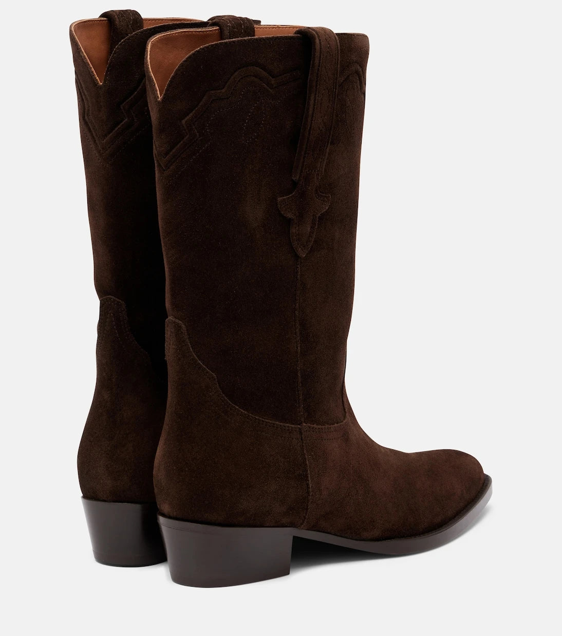 Paris Texas - Hilda 35 suede cowboy boots
