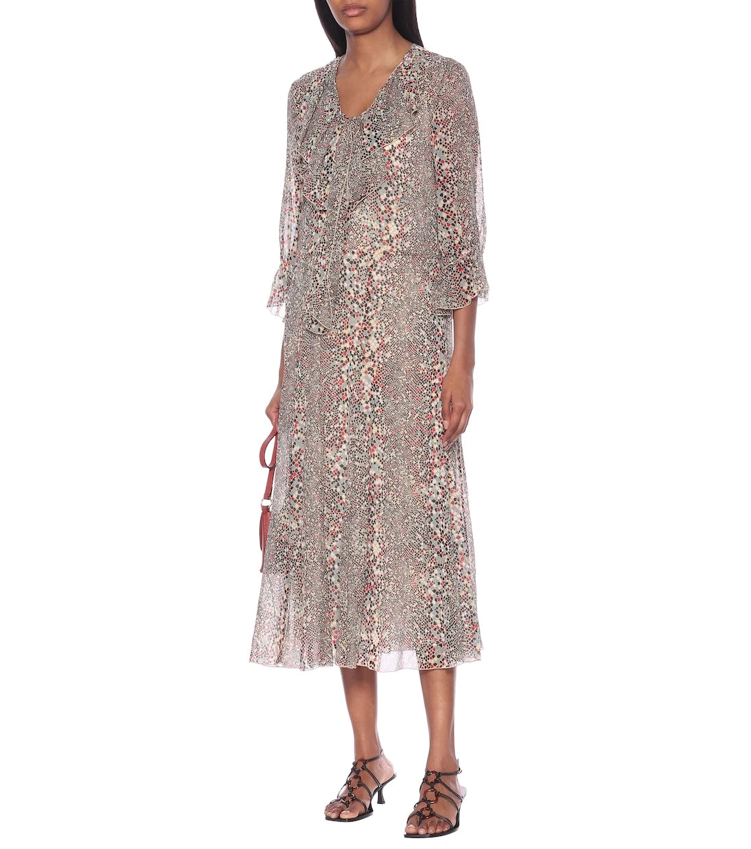 See By Chloé - فستان بطبعة حيوان