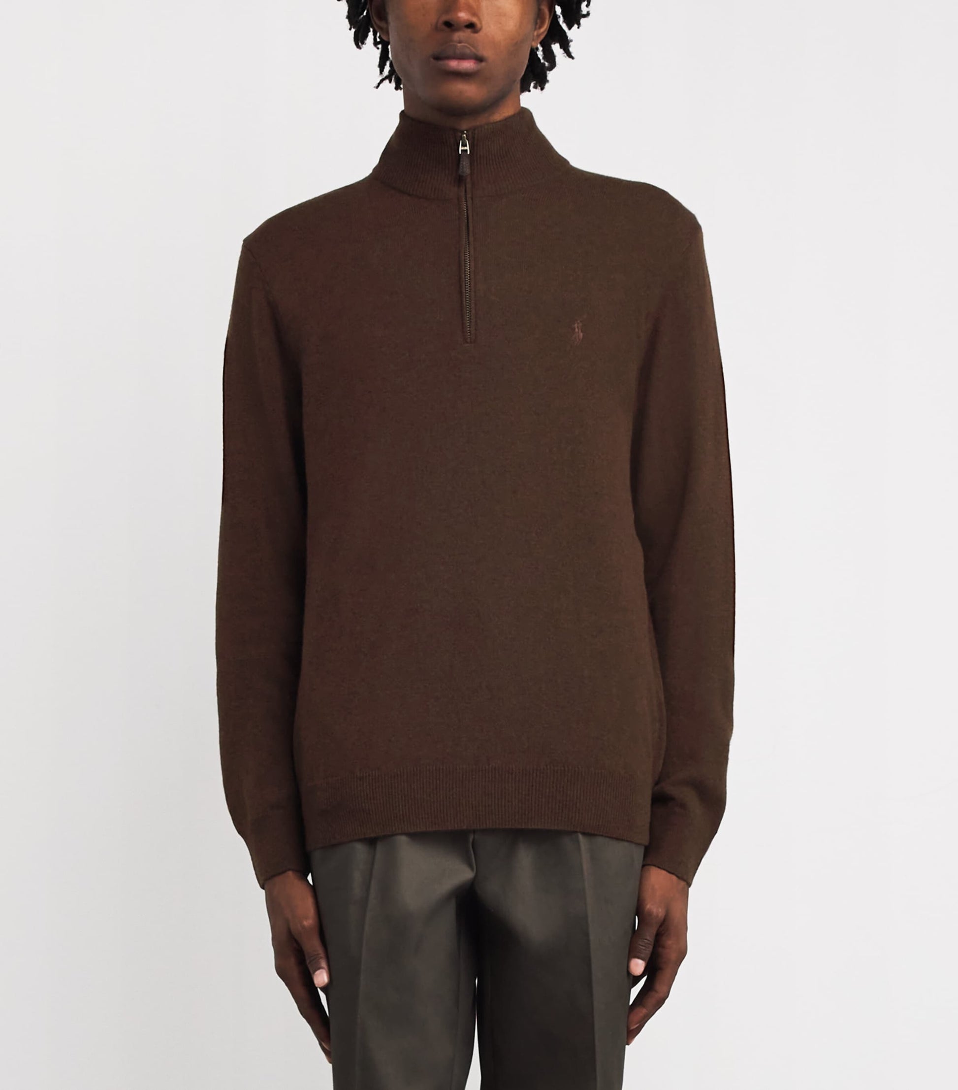 Polo Ralph Lauren Merino Wool Lorelle Quarter-Zip Sweater