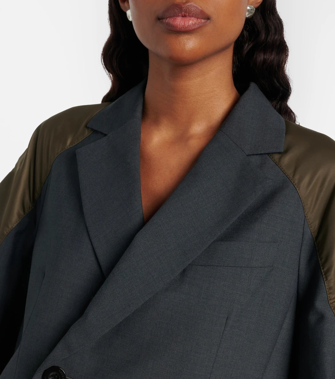 Sacai - Paneled jacket