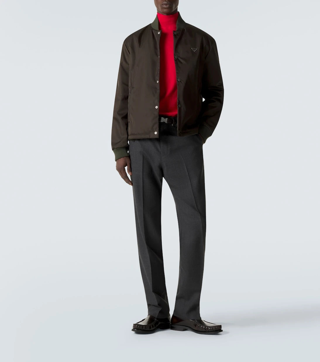 Prada - Cotton turtleneck sweater