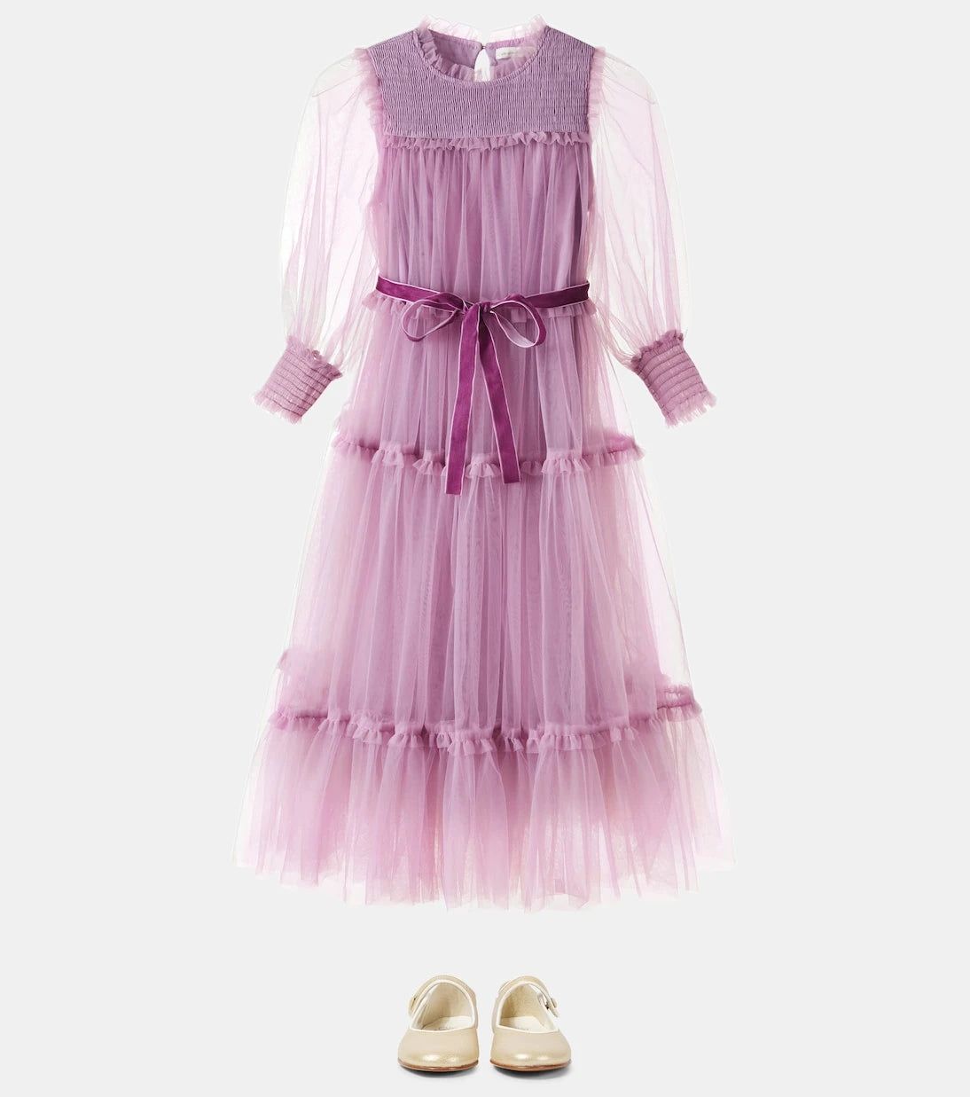 C'era Una Volta - Grace tiered tulle dress