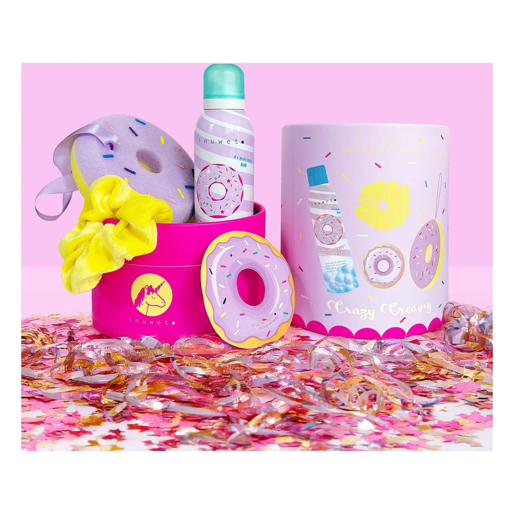 Inuwet - Fun bath box Donuts