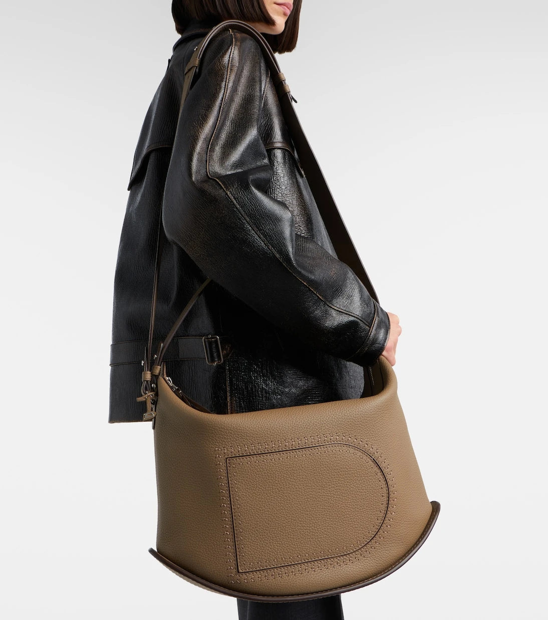 Delvaux - Pin Mini leather shoulder bag