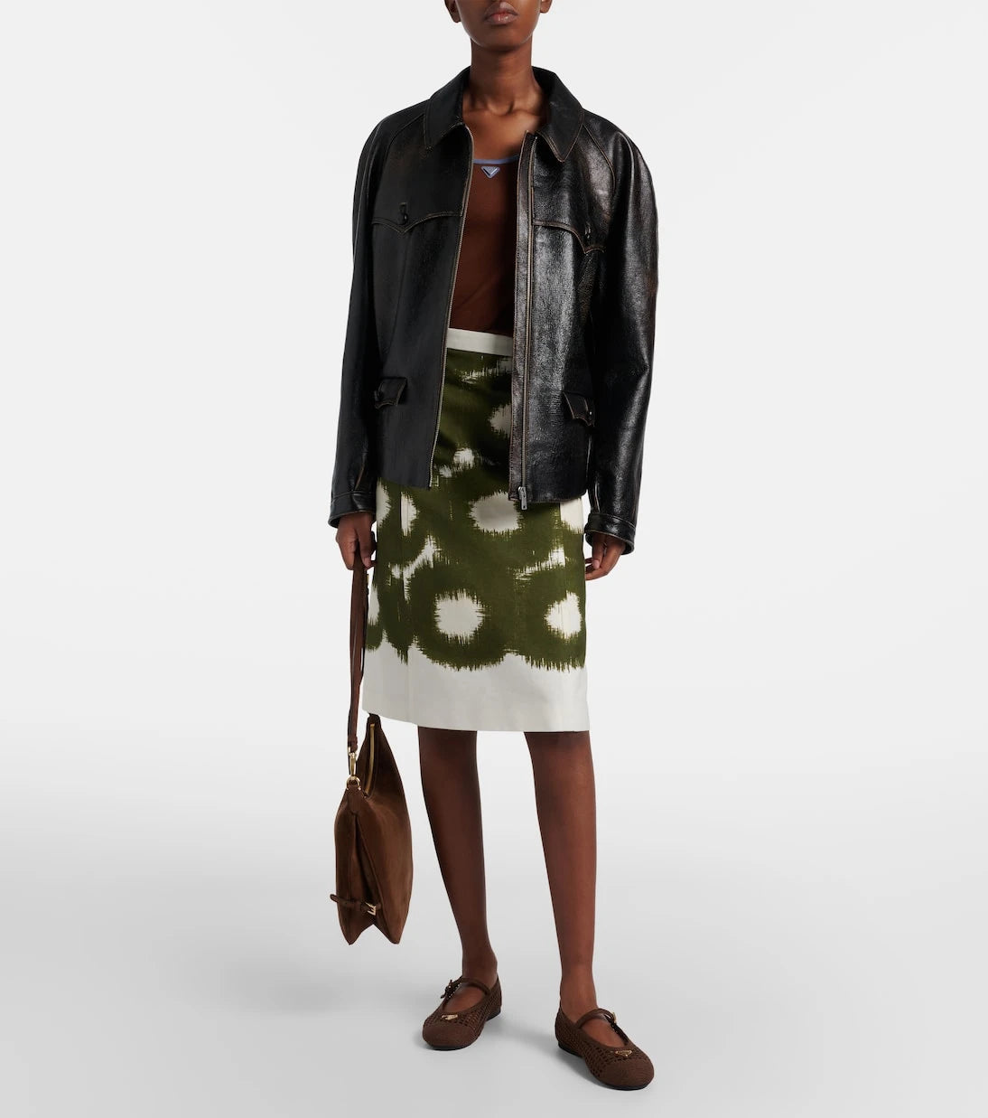 Prada - Cotton jersey tank top
