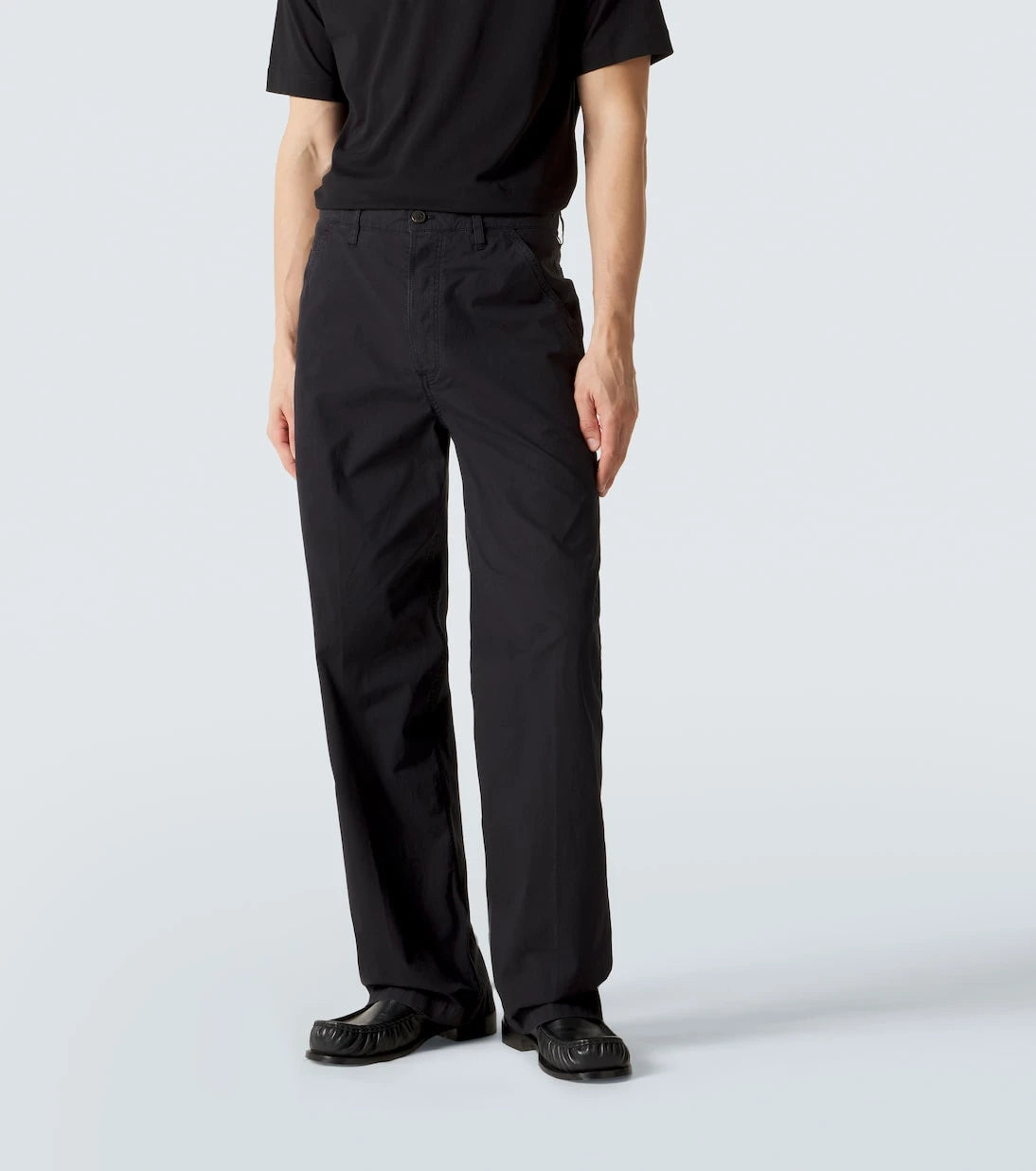 Dries Van Noten - Cotton straight pants