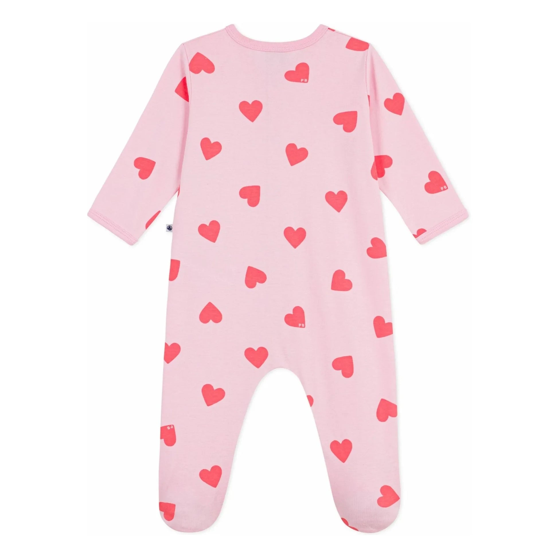 Petit Bateau - Sleep Well Hearts PB pyjamas | Pink