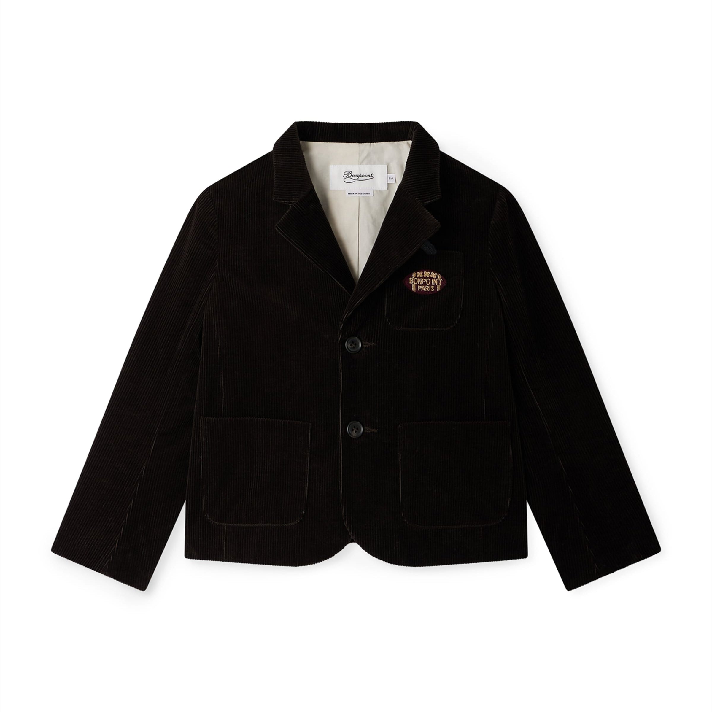 Organic Cotton Velvet Teo Blazer (10-14 Years)