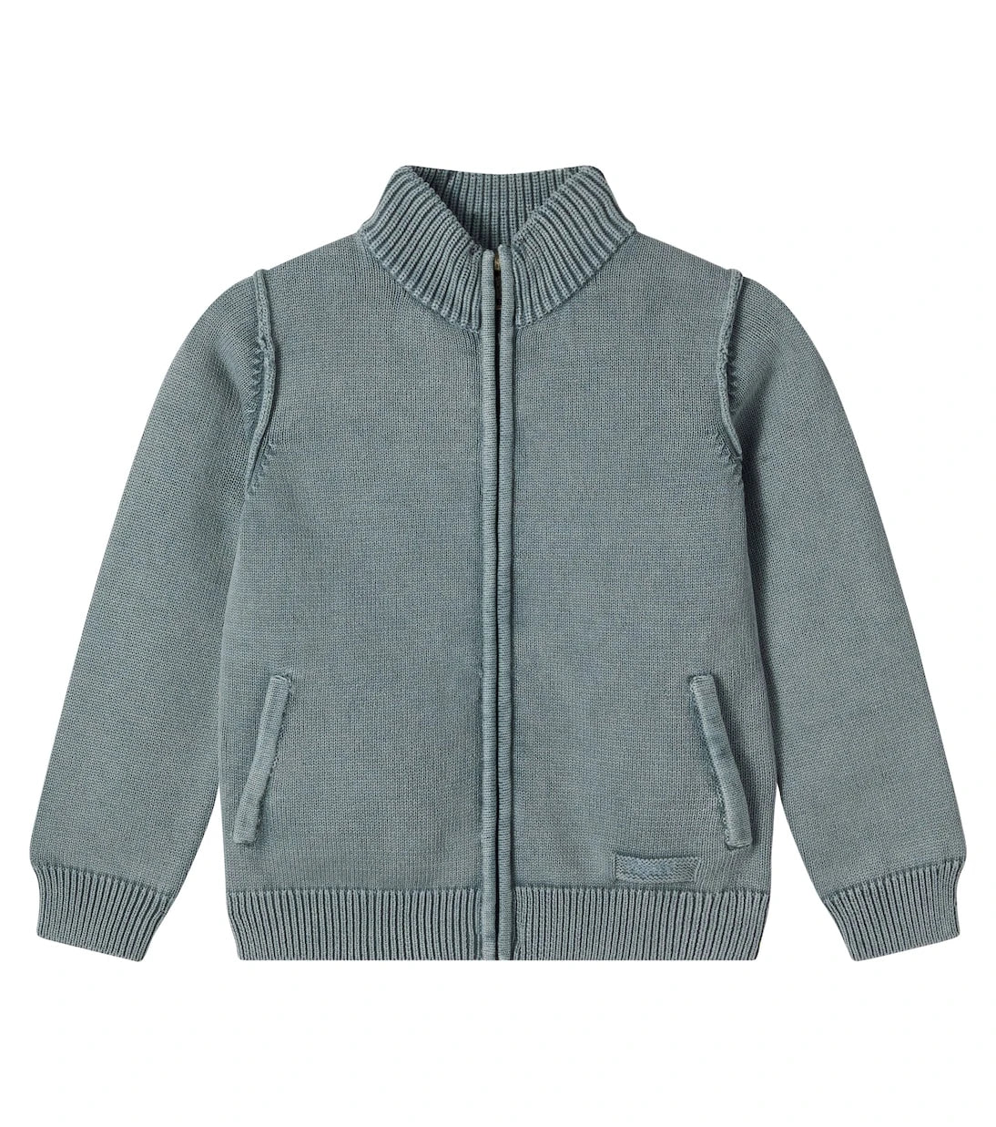 Bonpoint - Lance zip-up cotton cardigan
