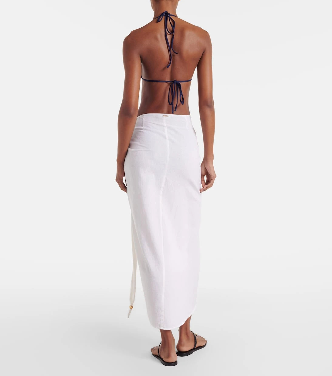 Melissa Odabash - Winnie cotton and linen beach cover-up